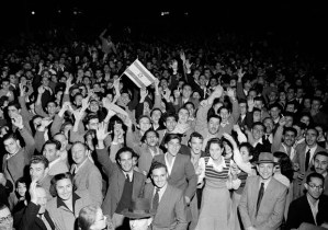 Tel Aviv, November 29, 1947 – untenable and implausible though this hodgepodge partition was, Jewish multitudes rejoiced in the streets.