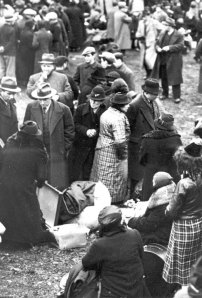 Jewish deportees from Germany in no-man's-land outside that Polish border town of Zbaszyn Jewish deportees from Germany in no-man's-land outside that Polish border town of Zbaszyn