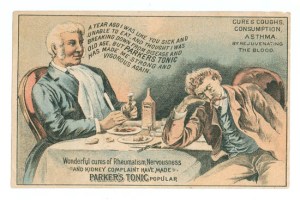 Old-time American cure-all: the panacea-peddlers’ sweetened solutions were good for nothing [Courtesy]