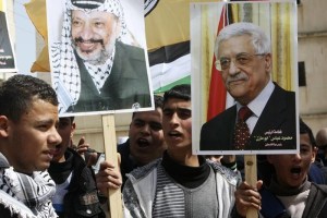 Twin inspirations: Abbas inflames his volatile masses in eerily the same idiom as Arafat